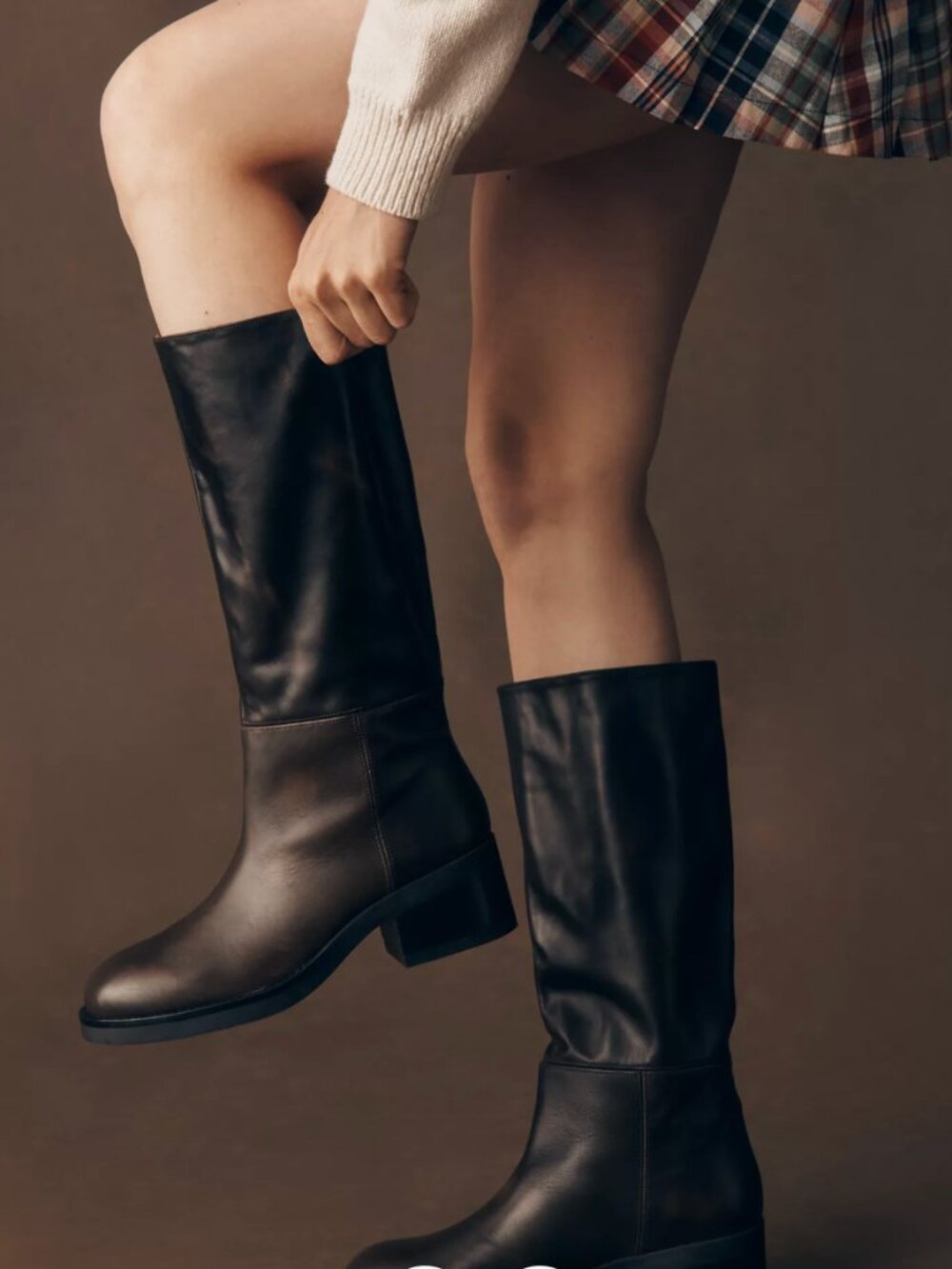 Maeve Mid-Calf Riding Boots 41 (Worn Once!)